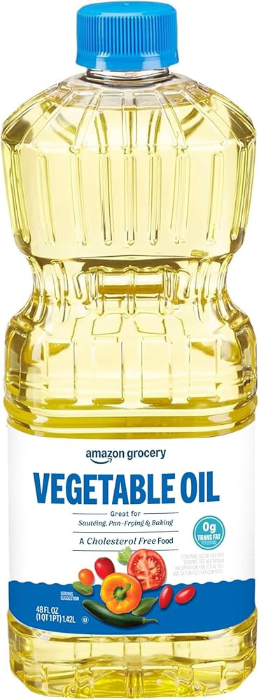 Amazon Grocery, Vegetable Oil, 48 Fl Oz (Previously Happy Belly, Packaging May Vary) | Amazon (US)