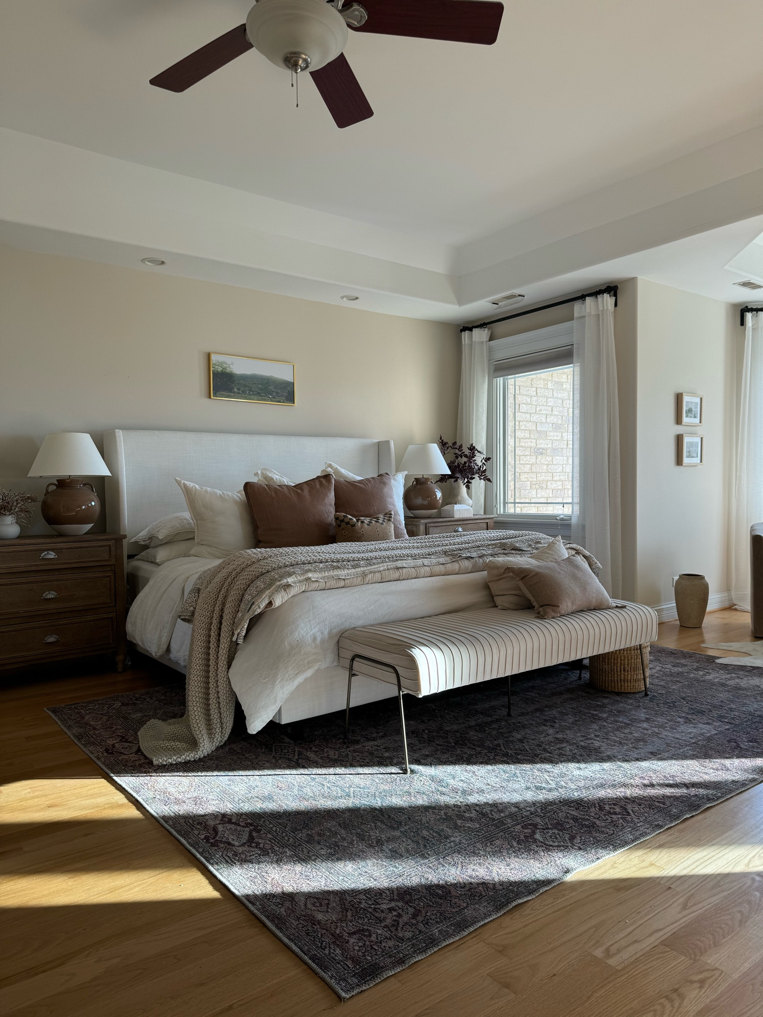 Our bed, rug and bench are all from Wayfair and on sale now! Shop up to 70% off + get fast shipping! @wayfair #wayfairhome #onlyatwayfair #wayfairpartner #wayfair 


#LTKSaleAlert #LTKCyberWeek #LTKHome