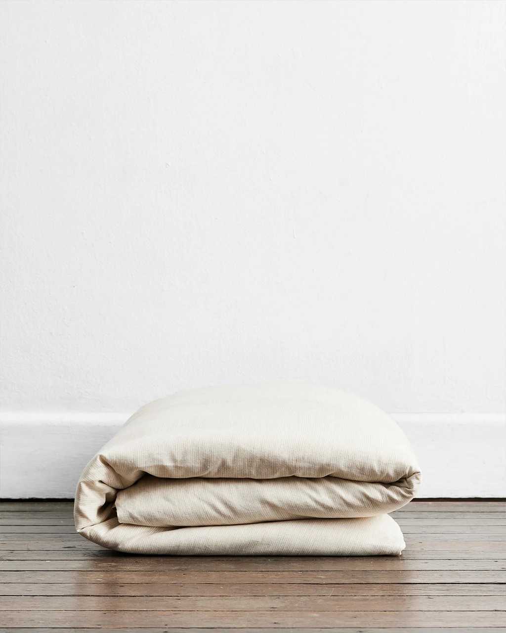 Oatmeal 100% French Flax Linen Duvet Cover | Bedthreads US