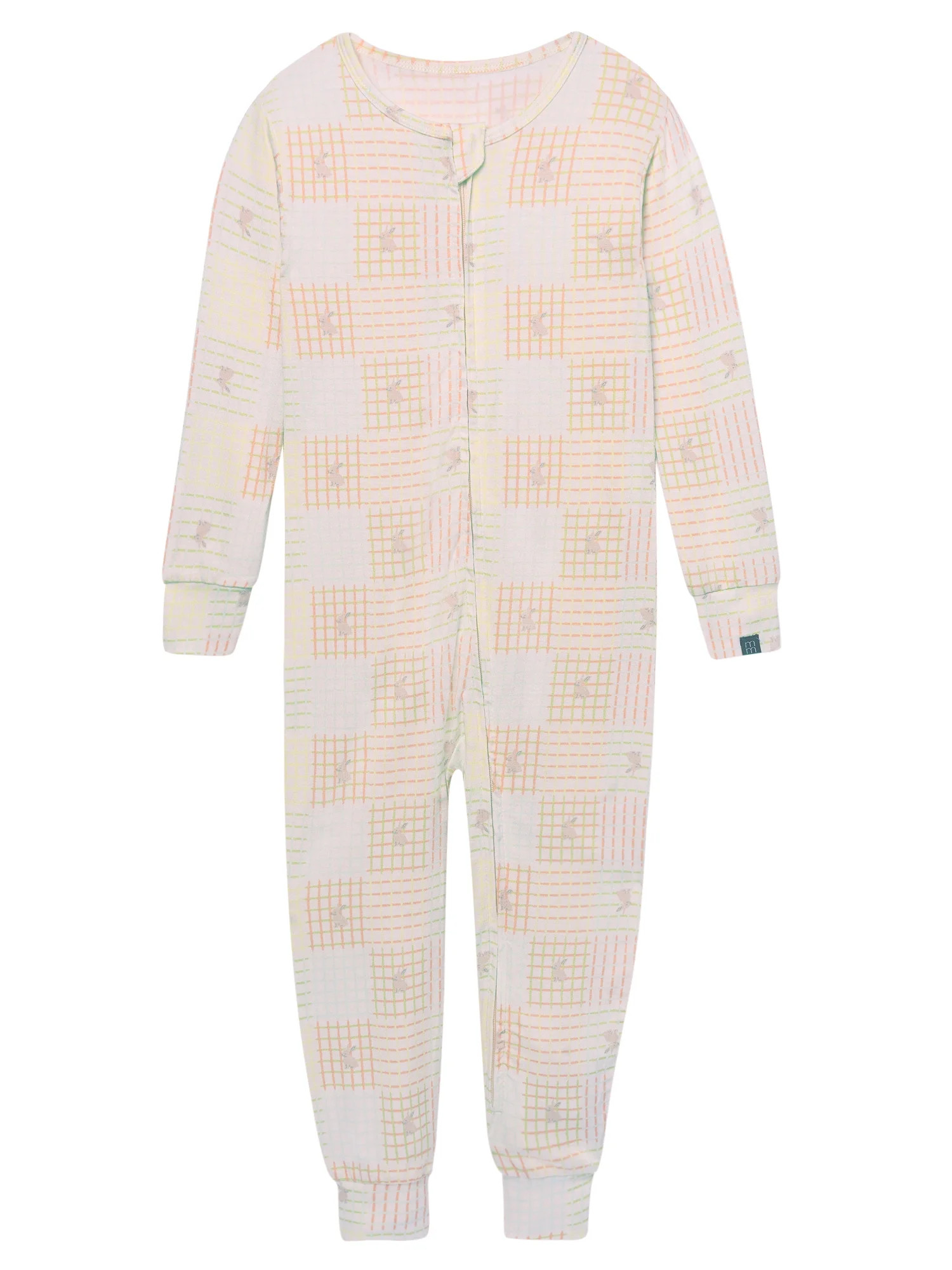 Modern Moments by Gerber Toddler Neutral Super Soft Easter One-Piece Pajama, Sizes 12M-5T | Walmart (US)