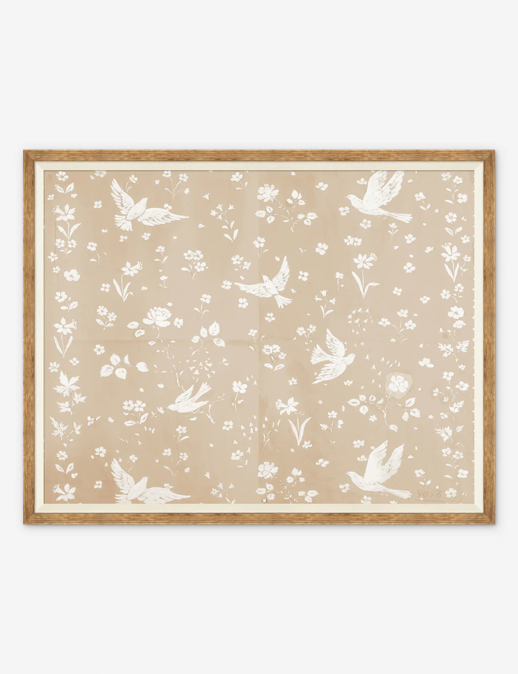 Birds and Flowers Print | Lulu and Georgia 