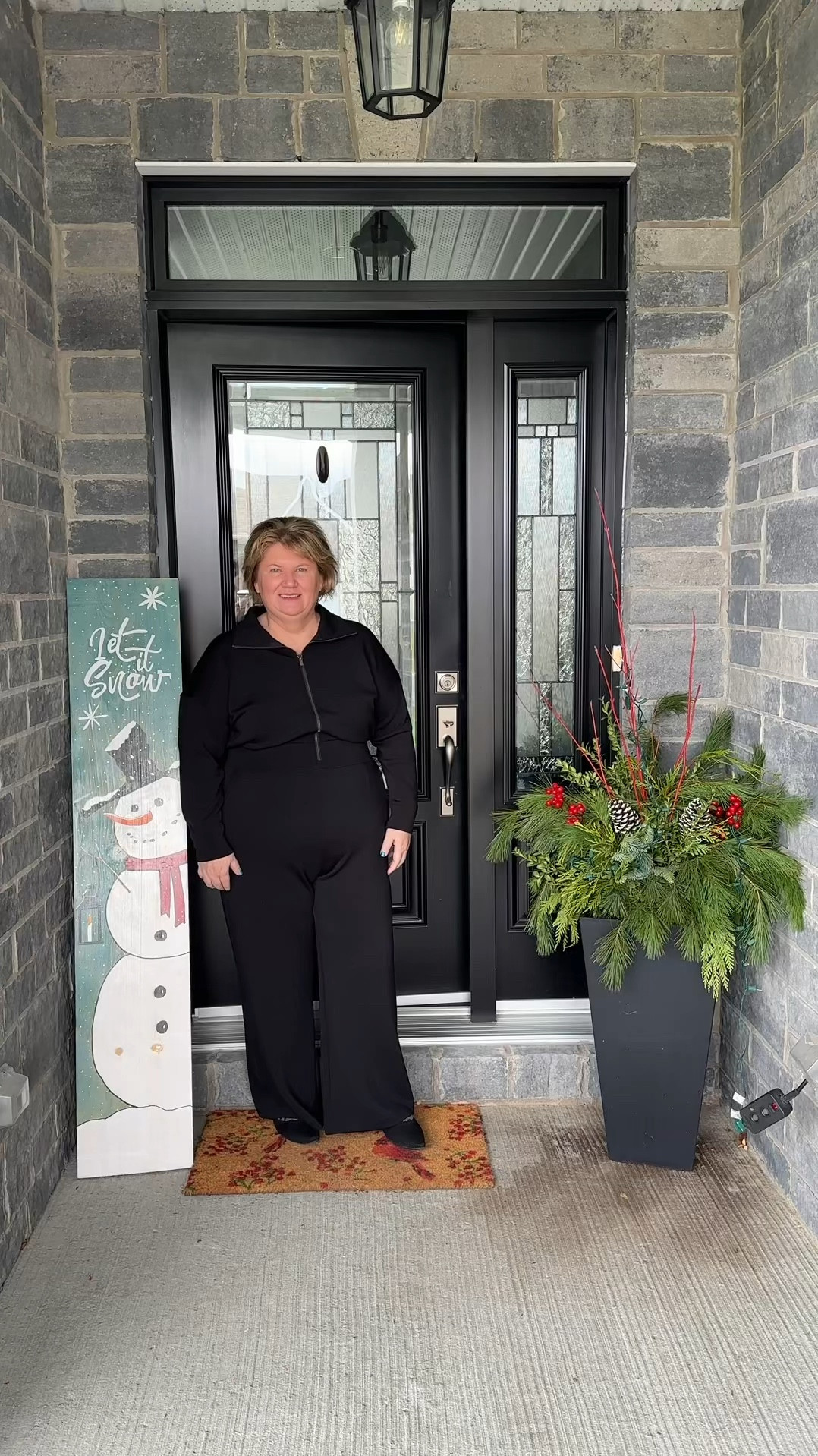 I wore my Spanx AirEssentials Long Sleeve Wide Leg Jumpsuit to lunch yesterday along with my VIVAIA Aria Walker pointy toe shoes. I don’t know if you can see my wild animal print socks that I added for some pizazze! 😆

The jumpsuit is available in petite, tall and regular lengths.

Spanx is currently 30% off sitewide, and save an additional 10% with the code EXTRA10!  

Now is the time to treat yourself to some luxurious AirEssentials. You won’t regret it! 🎁

VIVAIA use code CATHYBF or CATHY12 to save some cash !

#LTKSaleAlert #LTKOver40 #LTKCyberWeek