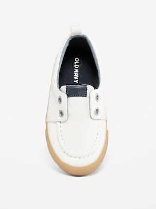 Canvas Boat-Shoe Sneakers for Toddler Boys | Old Navy (US)