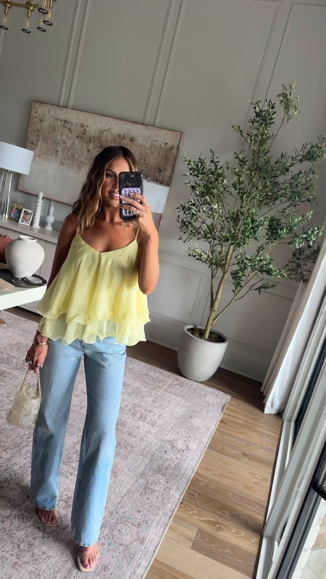 Size small tank and 27 denim OOTN 

#LTKBeauty #LTKdayinmylife #LTKgrwm