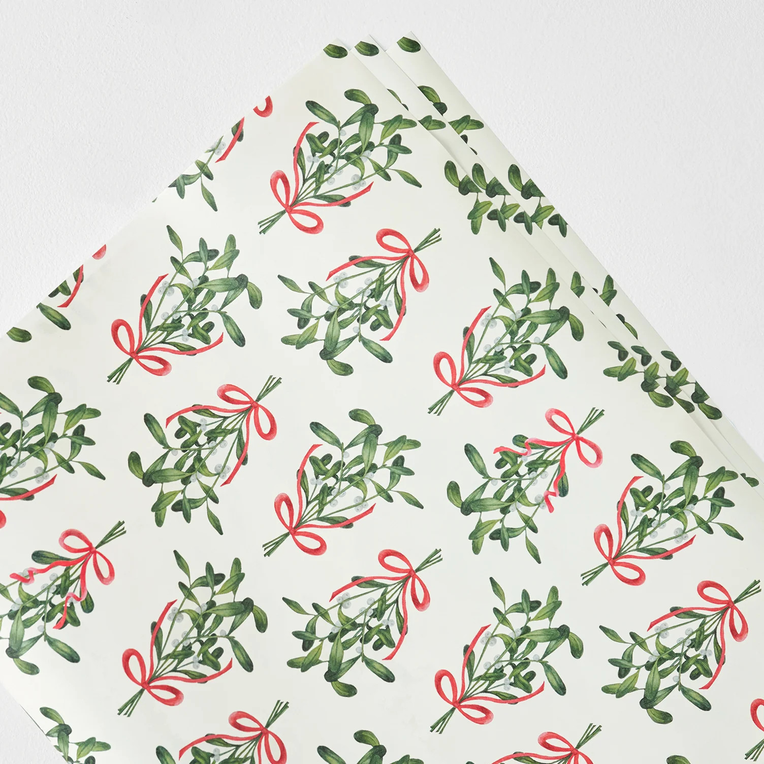 Mistletoe Classic Wrapping Paper Sheets | Magnolia
