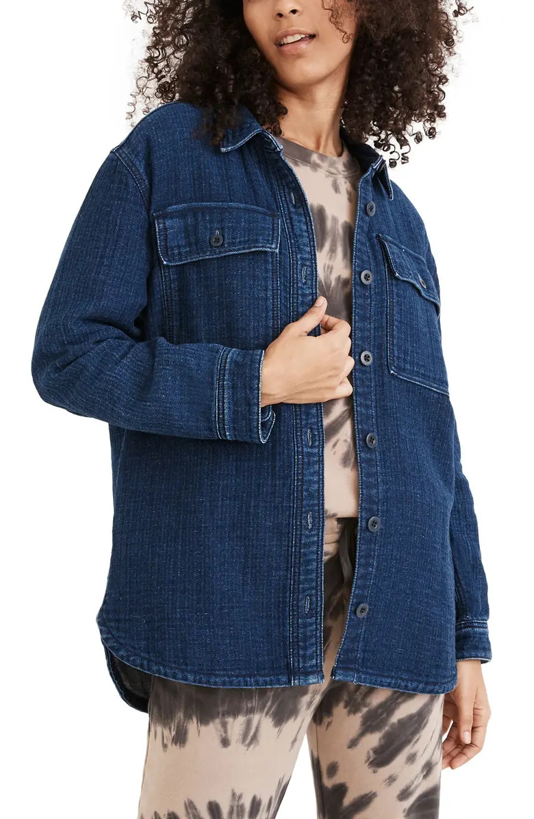 Double Weave Denim Shirt Jacket | Nordstrom