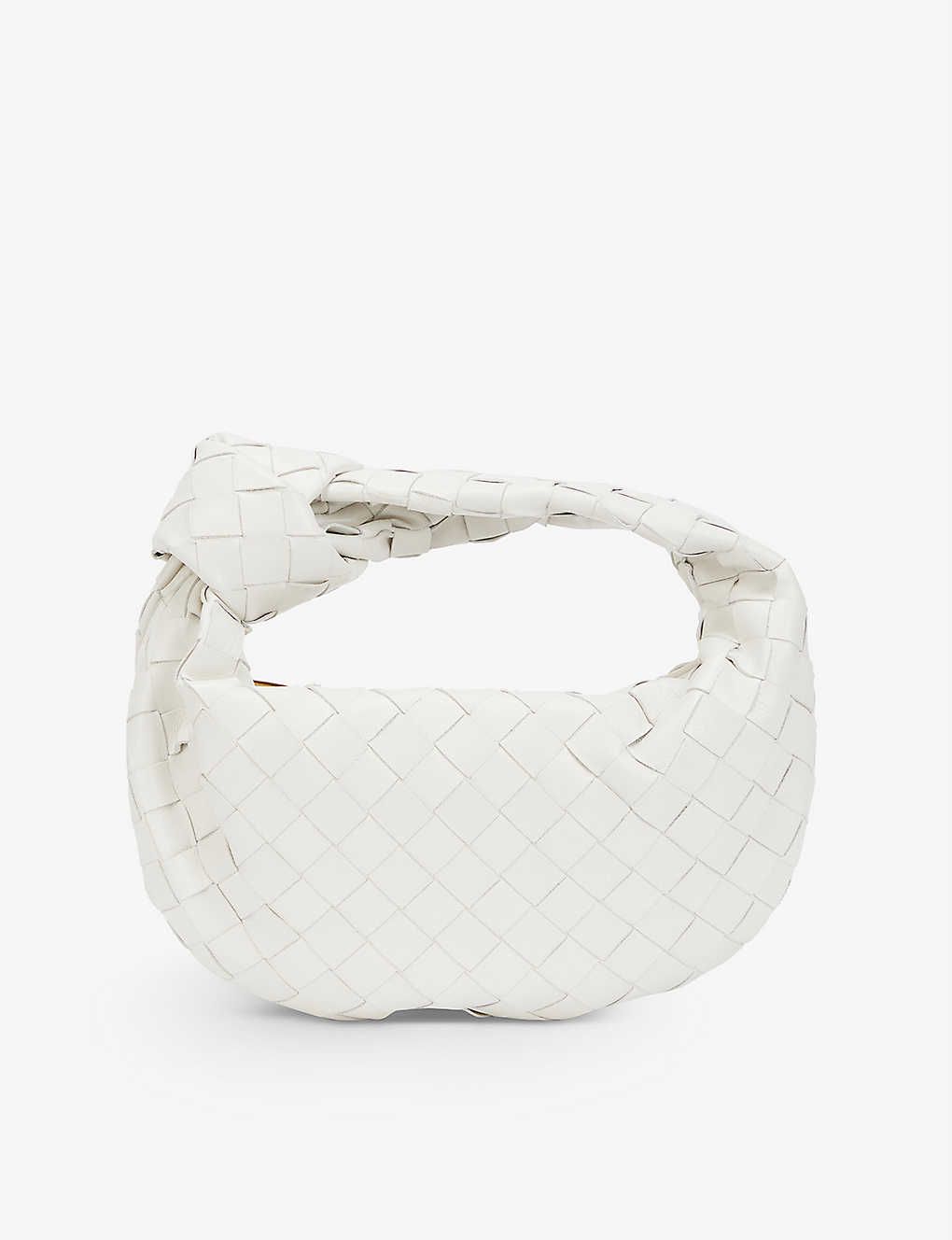 BOTTEGA VENETA Mini Jodie leather top-handle bag | Selfridges