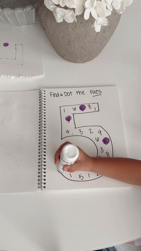 Toddler learning journal.  All you really need is a sketchbook and markers to create this summer learning activity for your child! There  are endless ideas on Pinterest for different activities 

#LTKKids #LTKFamily