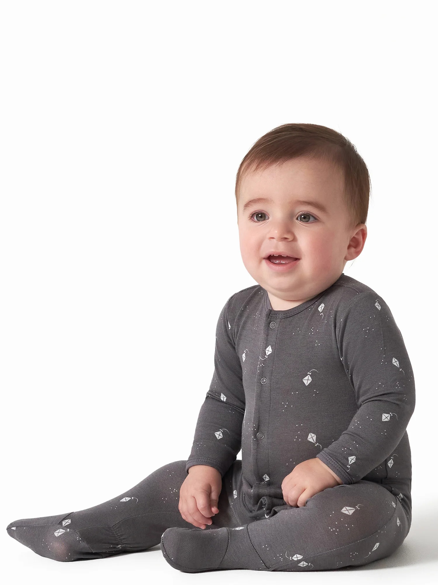 Modern Moments by Gerber Super Soft Baby Unisex Sleep 'n Play Footed Pajamas, Sizes Preemie-6/9M ... | Walmart (US)