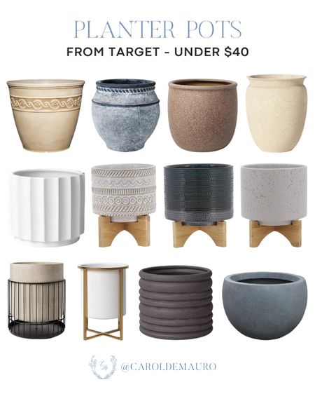 Time to upgrade your home's outdoor space with these minimalist ceramic planter pots from Target that are under $40! #patiorefresh #outdoorfurniture #modernhome #affordablefinds

#LTKHome #LTKFindsUnder50 #LTKStyleTip