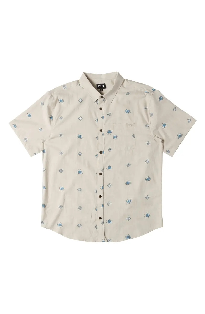 Kids' Sundays Cotton Blend Button-Up Shirt | Nordstrom