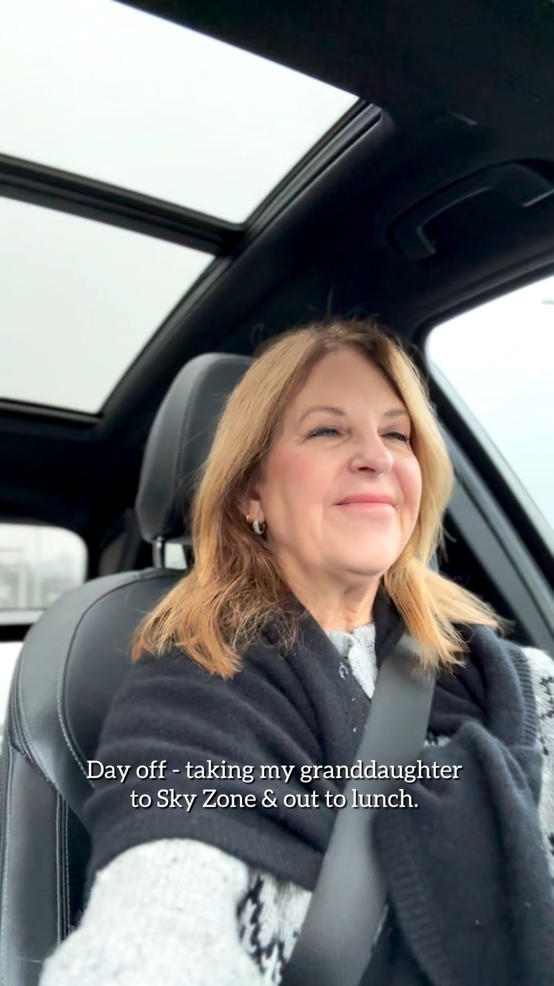 Ootd on a cold, windy & rainy day.

Fair Isle Cardigan, t-shirt, triangle scarf, jeans, boots & tote. 



#LTKFindsUnder100 #LTKOver40 #LTKootd