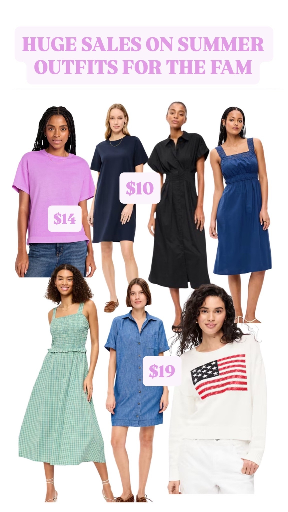 Amazing Old Navy deals on summer outfits for the whole family!

#LTKmomlife #LTKMothersDay #LTKootd