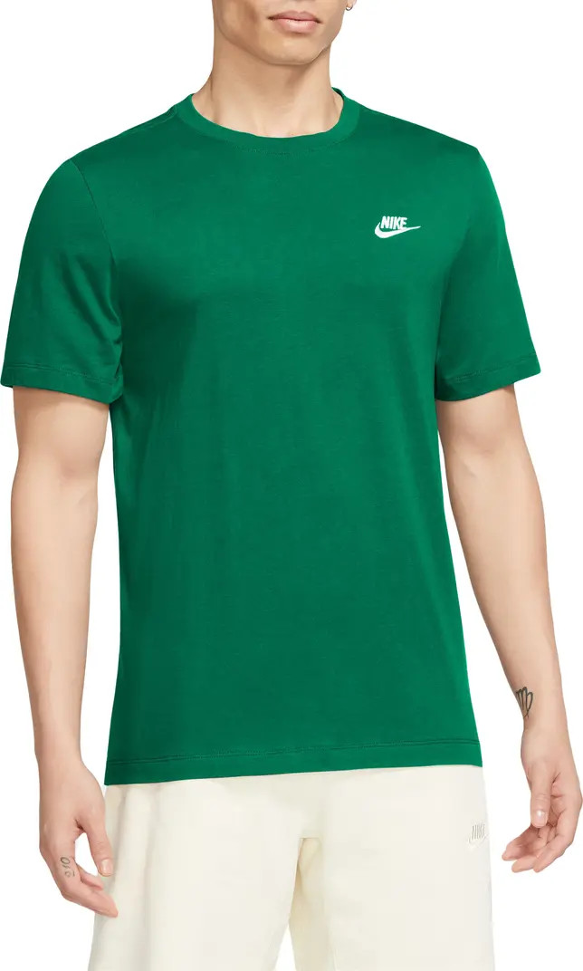 Nike Sportswear Club Crew Neck T-Shirt | Nordstrom | Nordstrom