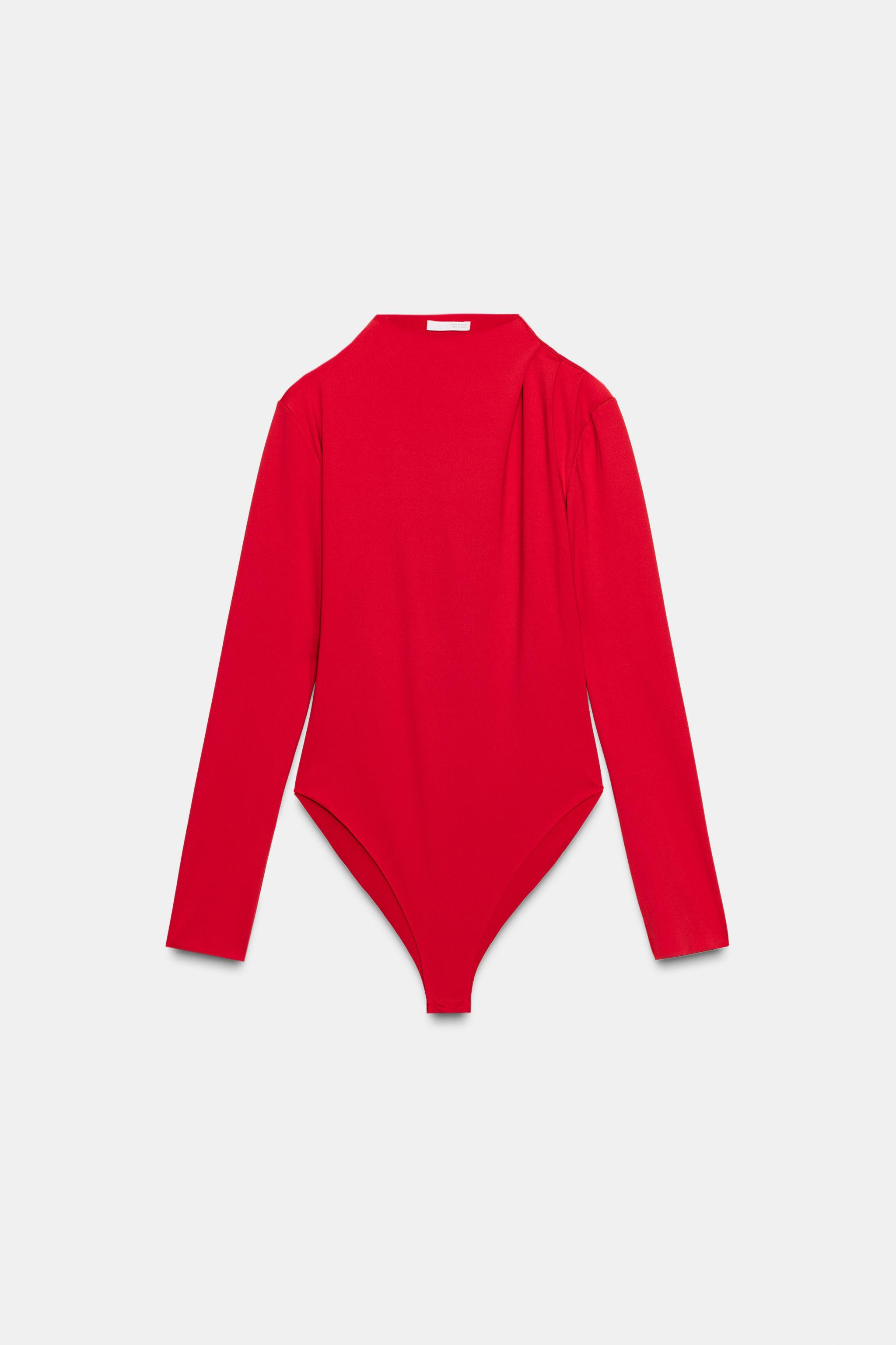 RUCHED BODYSUIT | Zara US