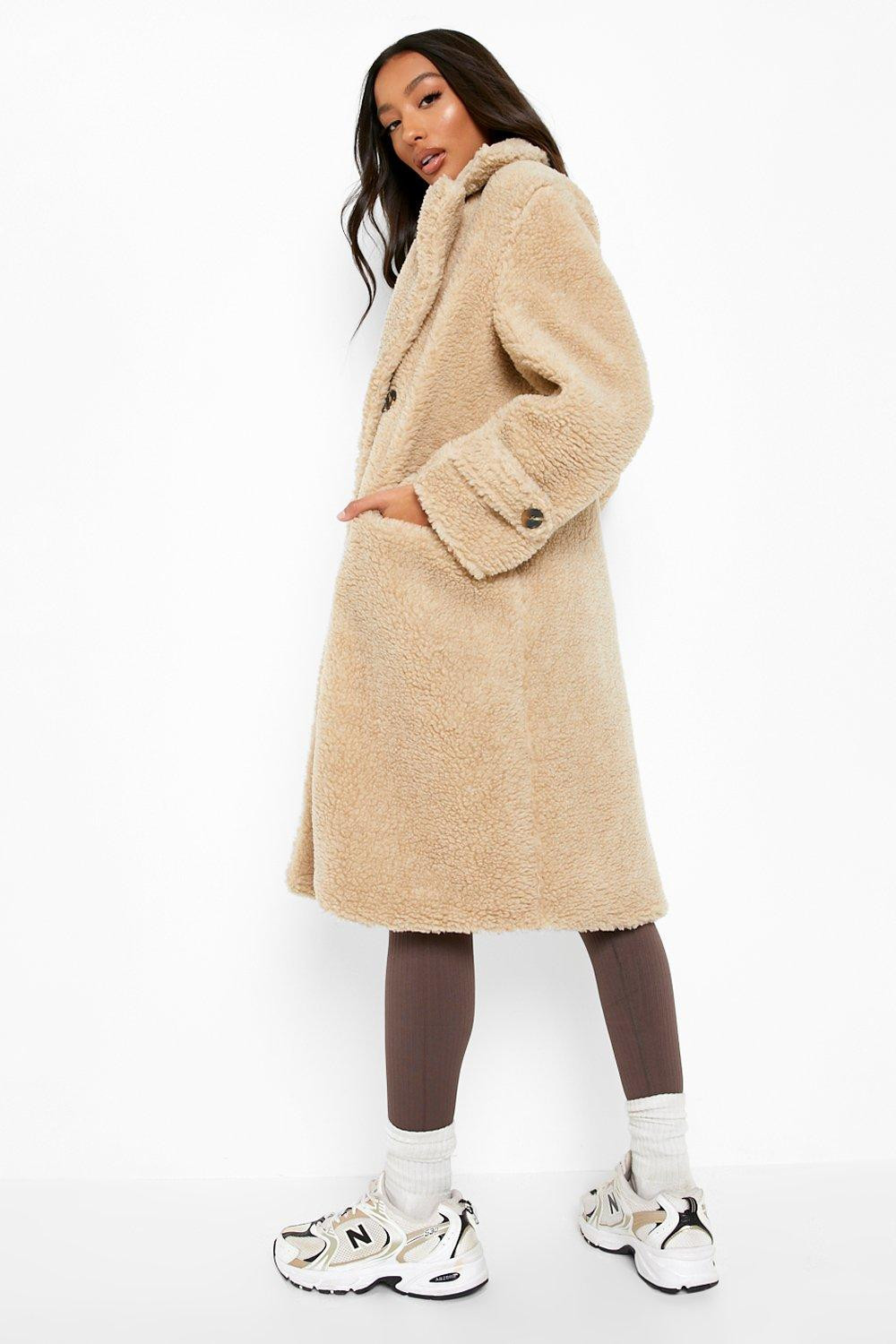 Teddy Faux Fur Coat | Boohoo.com (UK & IE)