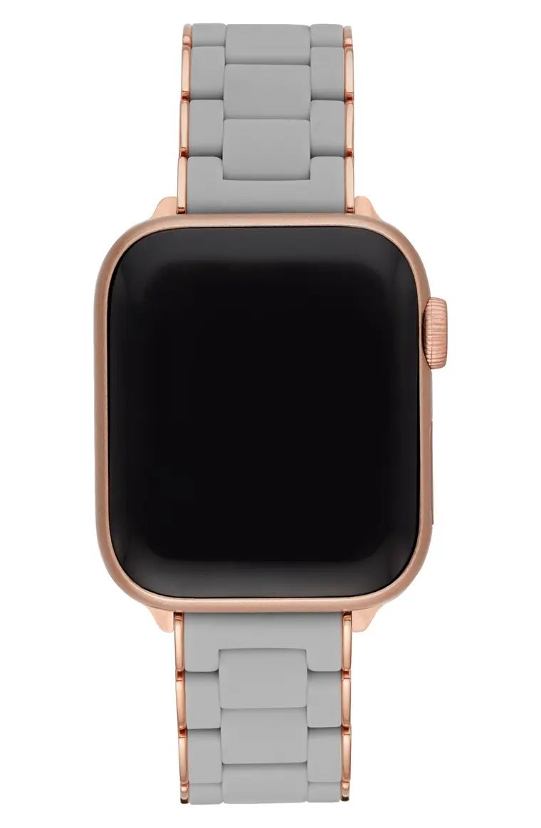 Apple Watch® Wrapped Silicone Bracelet Strap | Nordstrom