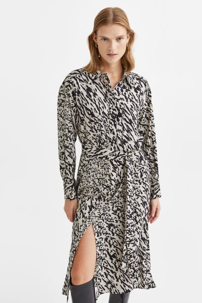 Tie-belt Shirt Dress | H&M (US + CA)