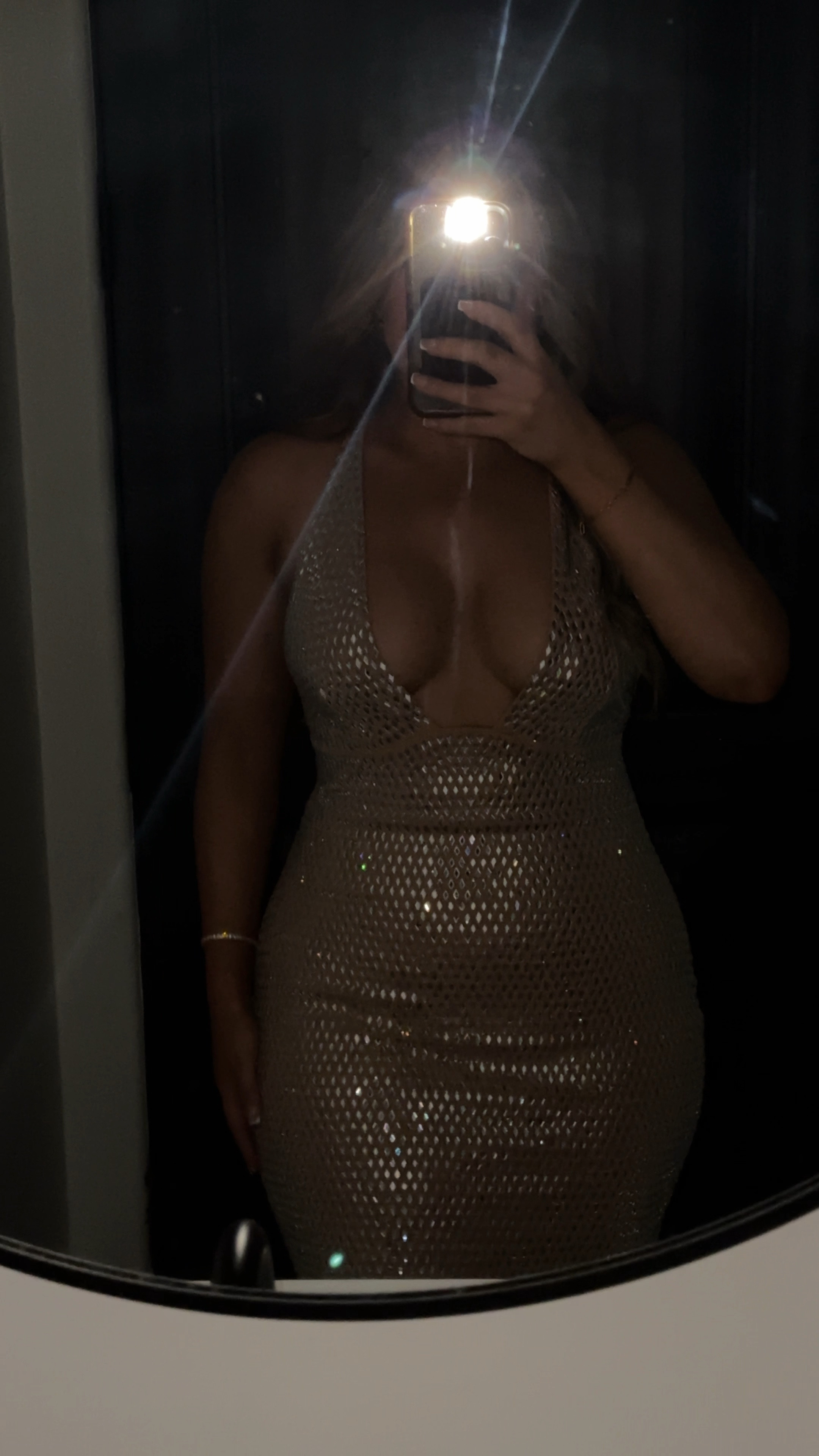 The prettiest sparkle dress! Perfect for a special event or birthday. SO gorgeous! Wearing a size 8. 

#LTKStyleTip #LTKFindsUnder50 #LTKMidsize