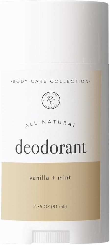 Rowe Casa Organics Vanilla + Mint Natural Deodorant for Men and Women, Sweet and Refreshing Parab... | Amazon (US)