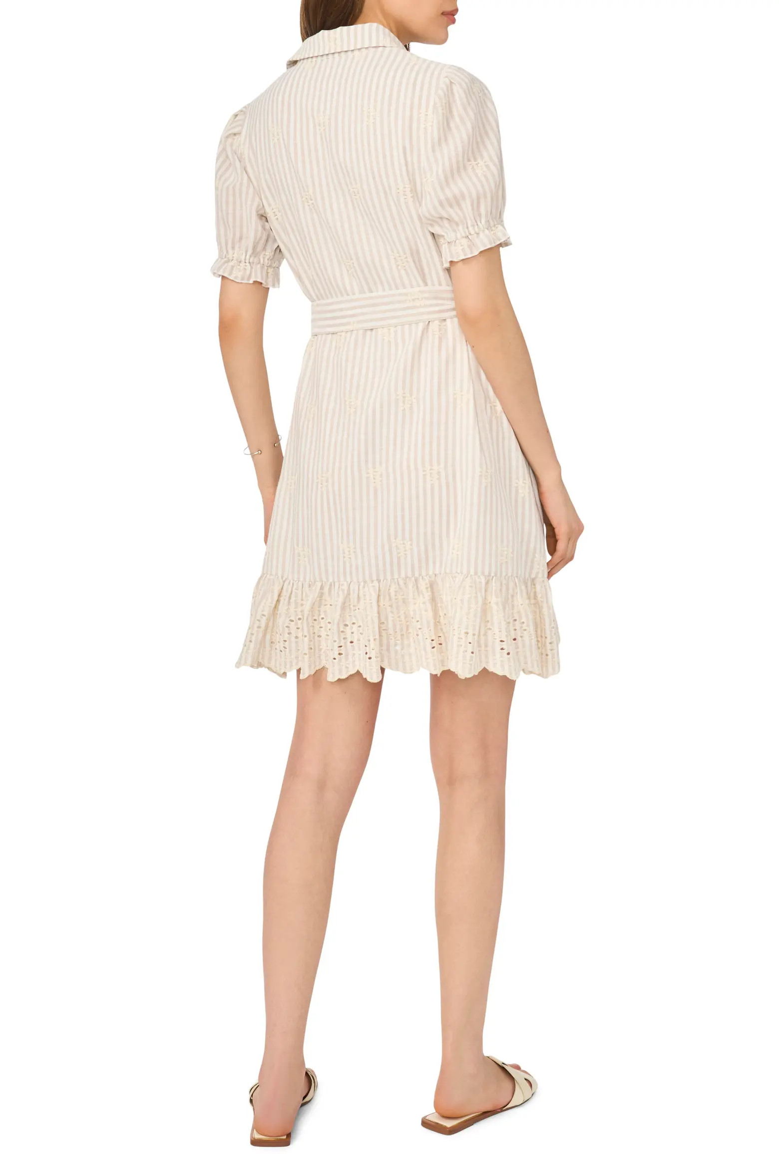 Short Sleeve Belted Shirtdress (Women) | Nordstrom | Nordstrom