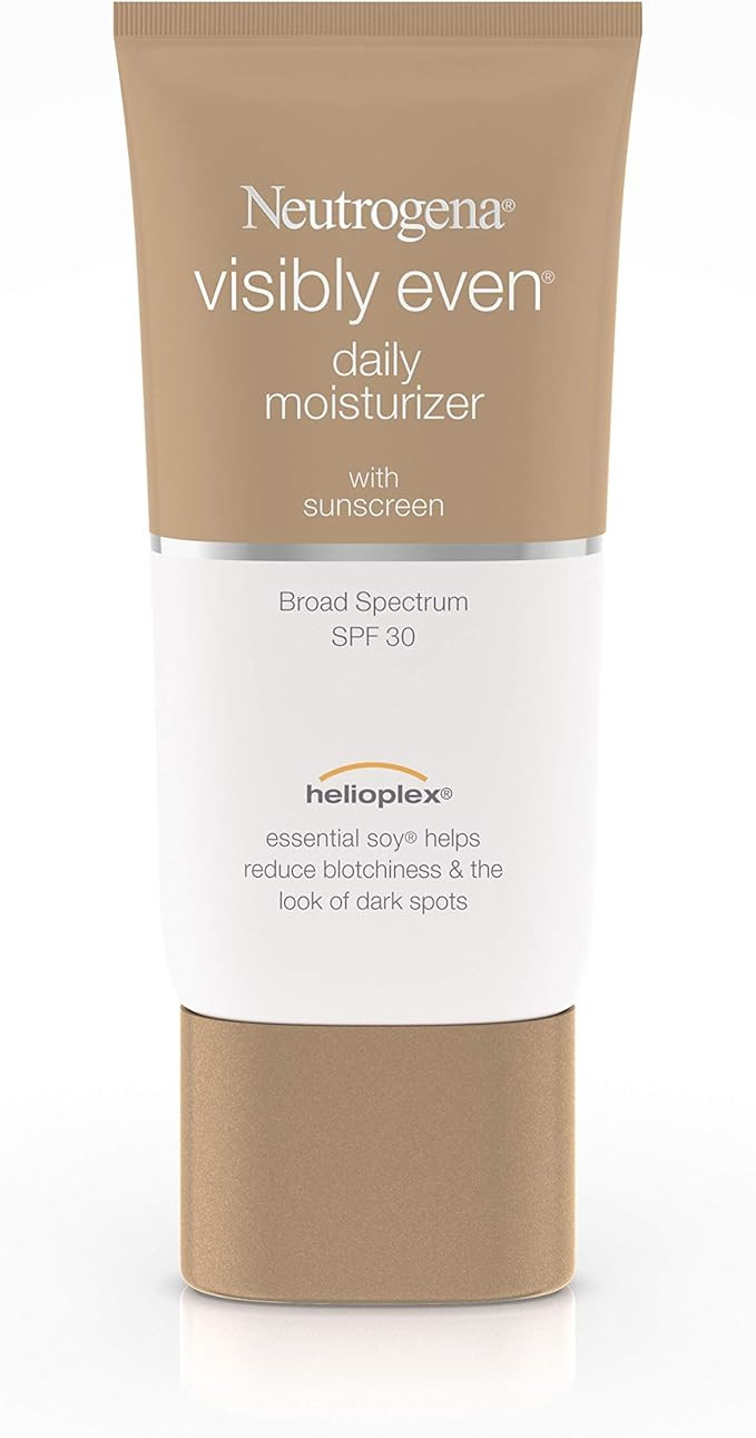 Neutrogena Visibly Even Daily Facial Moisturizer With Broad Spectrum SPF 30 Sunscreen, Face Lotio... | Amazon (US)