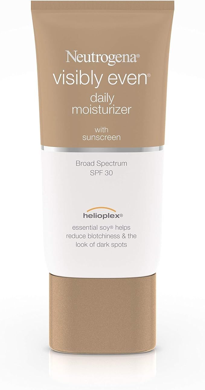Neutrogena Visibly Even Daily Facial Moisturizer With Broad Spectrum SPF 30 Sunscreen, Face Lotio... | Amazon (US)