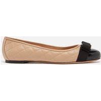 Ferregamo Women's Varina Quilted Leather Ballet Flats - UK 6 | Coggles (Global)
