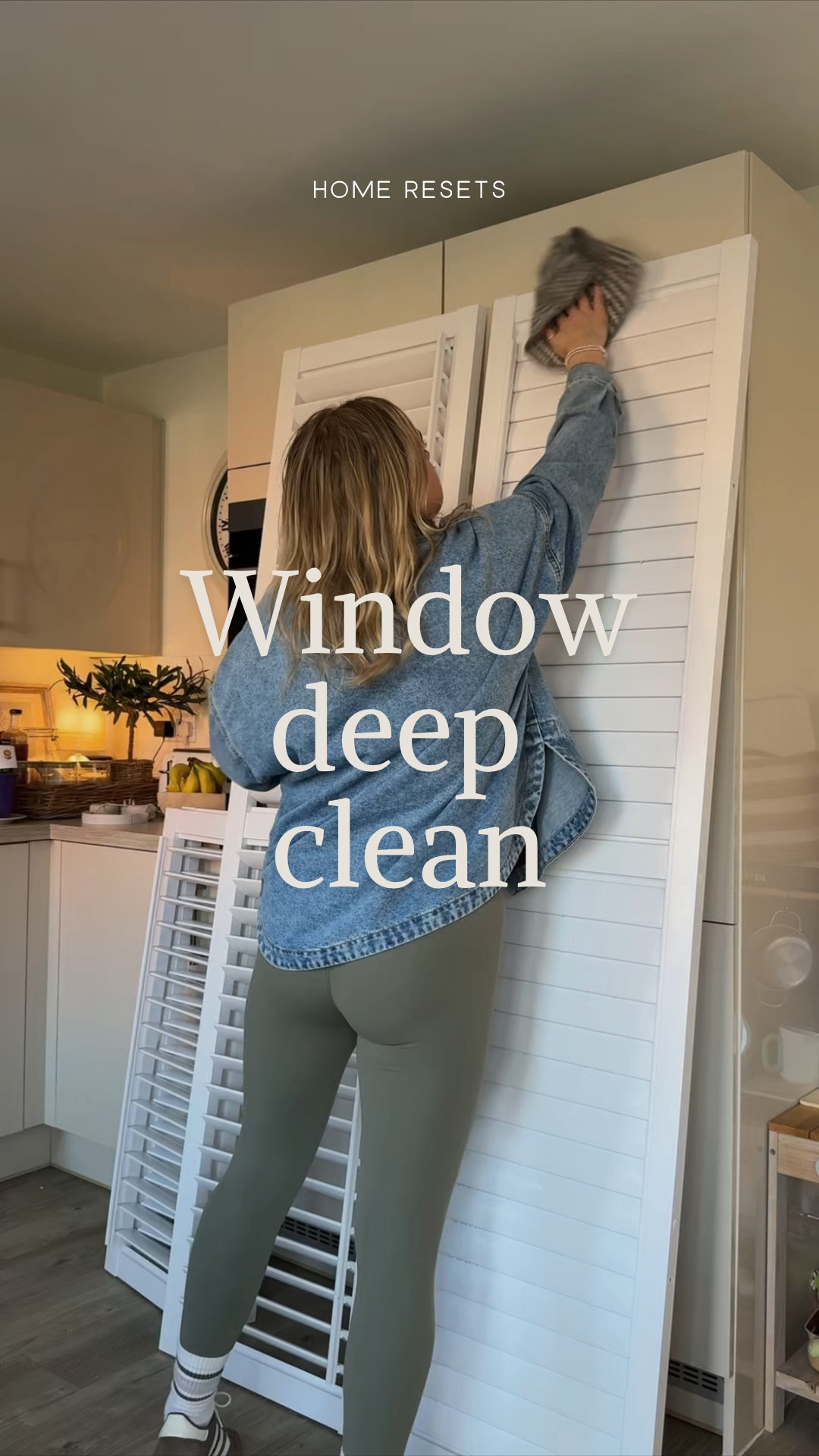 Window deep clean 🧼 home resets 

#LTKuk #LTKhome #LTKspring