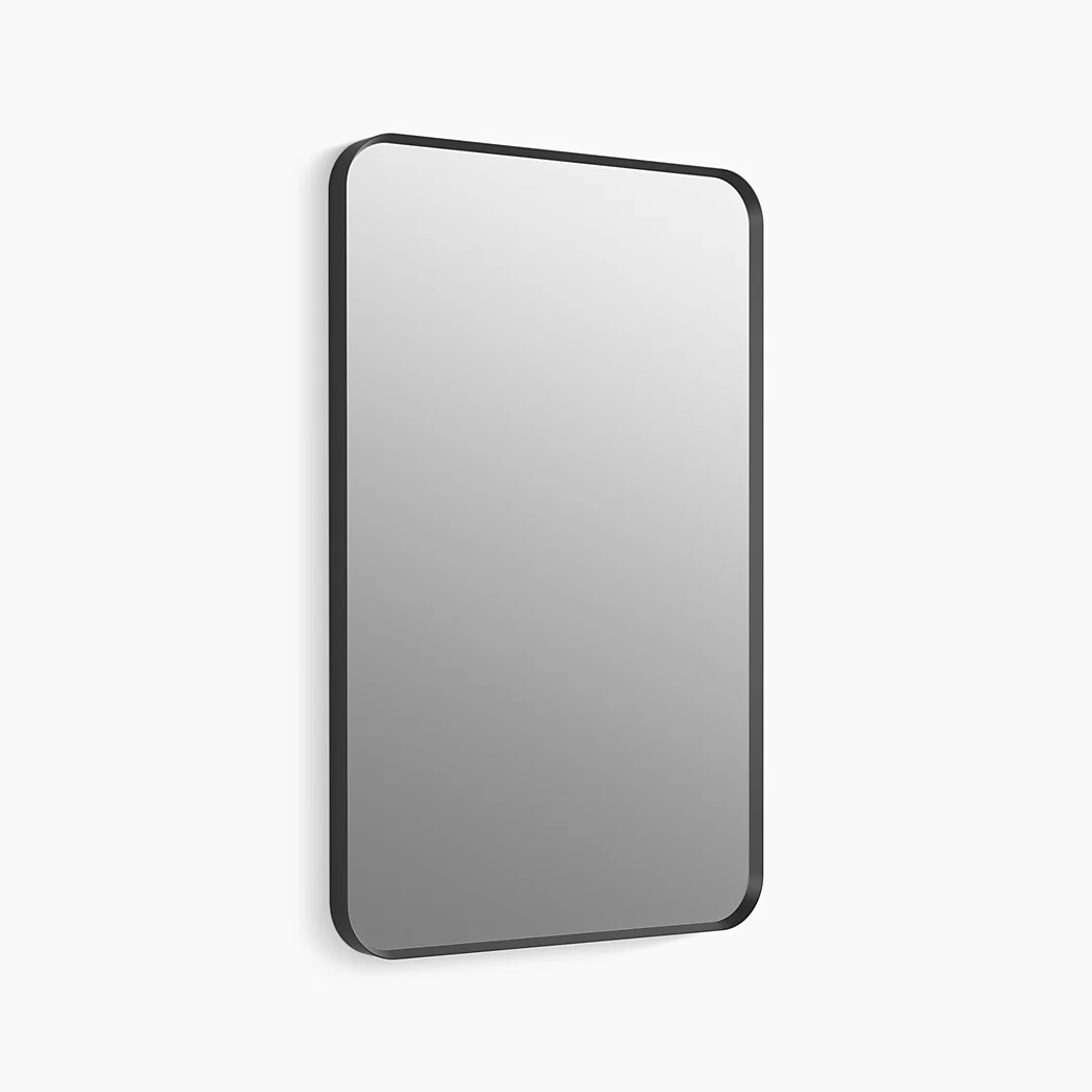 Essential 22" x 34" rectangular framed mirror | Kohler