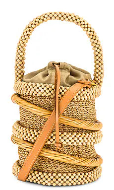 Aranaz Espiral Bag in Natural from Revolve.com | Revolve Clothing (Global)