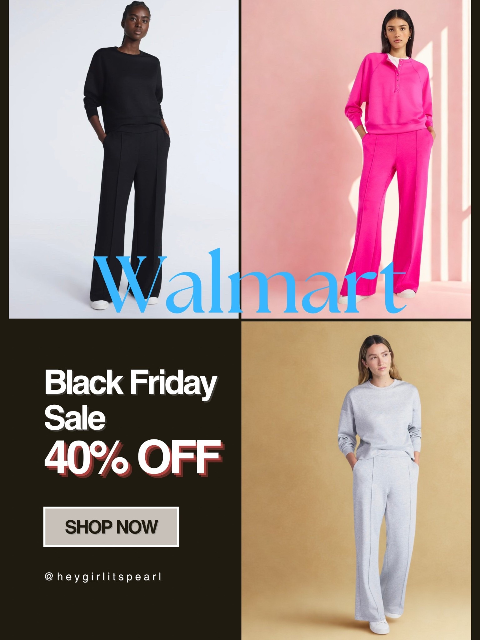 Black Friday Alert!
Multiple colors and sizes available for $12 each.  Comfy set to dress up or down.
#walmart

#LTKSaleAlert #LTKCyberWeek #LTKFindsUnder50