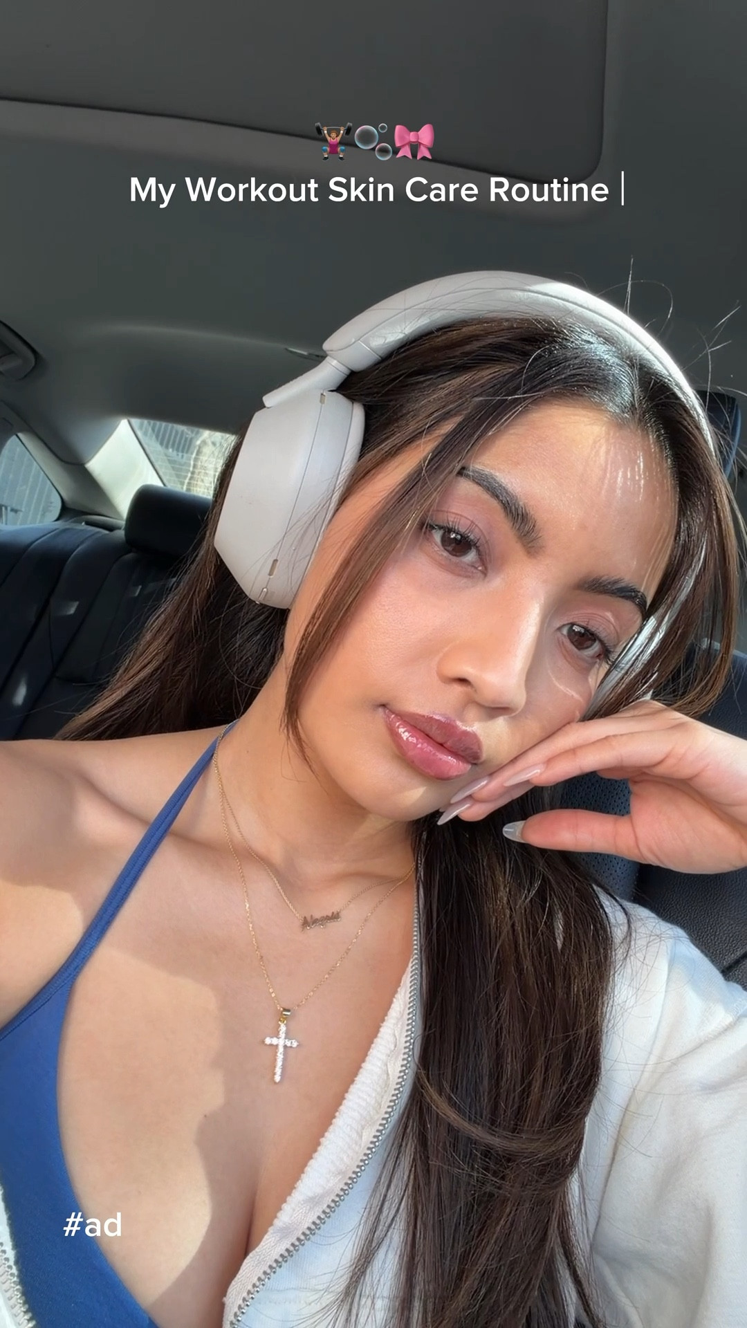 #Ad when it comes to skin care for a workout, last thing you want is to feel heavy products on your face, which is why @thayers has been my go to for fresh and hydrated skin! Their milky cleanser + milky toner + an SPF makes for the perfect quick skin care routine before a workout ✨Both are available at @target! #ThayersPartner #targetstyle #targetpartner #target @shop.ltk #liketkit 