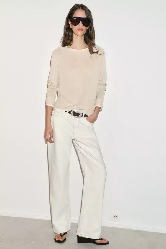 DOUBLE KNIT JUMPER | Zara UK