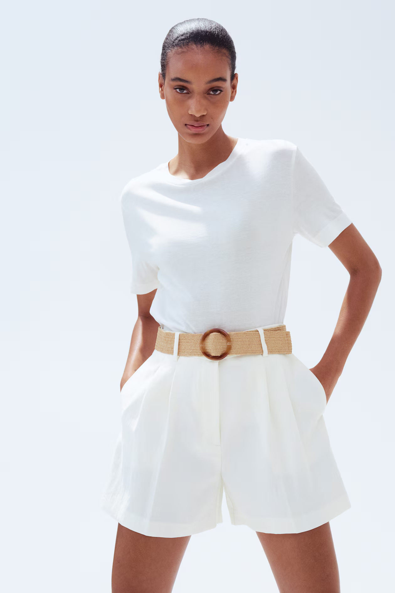Belted Shorts | H&M (US + CA)