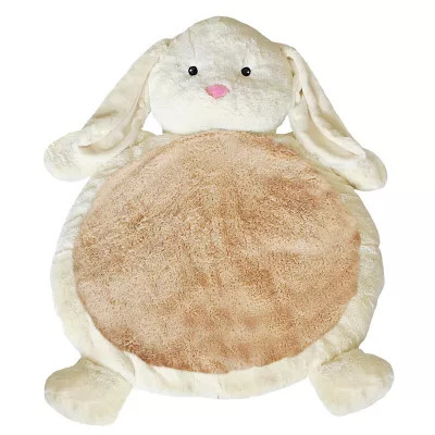 Mary Meyer® Bunny Baby Tummy Time Mat in White | buybuy BABY | buybuy BABY