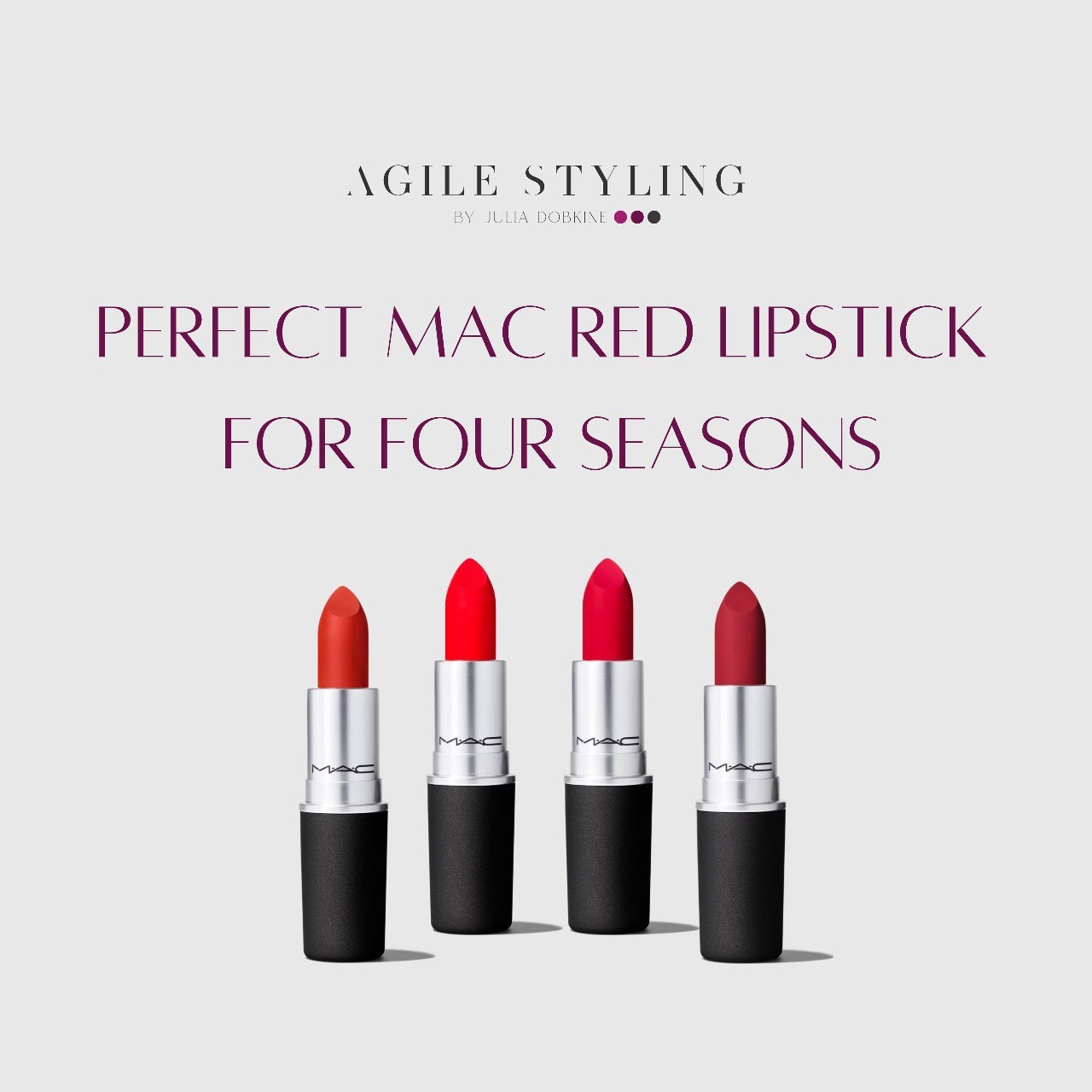 Red color boosts confidence and adds a touch of sophistication to any look 💄

Many embrace it during the holidays, as it effortlessly complements festive attire and enhances the celebratory spirit. Let’s explore the perfect red for each season 💋

Did not find your season? Check out my digital packages with extended recommendations on makeup and personal style.

Disclaimer: The colors mentioned in this post may not be 100% accurate to the season, as they were chosen based on digital images from the website.


#LTKbeauty #LTKGiftGuide #LTKSeasonal