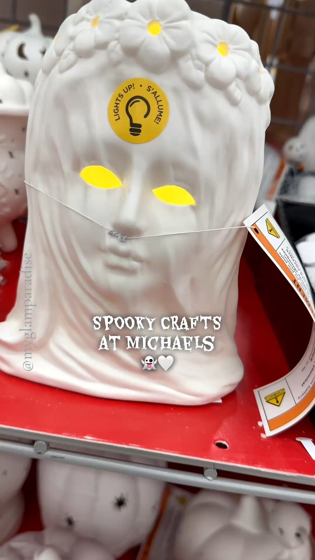 Check out these fun Halloween crafts at Michaels 🤍 You can paint them, some even light up! A perfect activity for the whole family this Halloween 👻 #halloweencountdown2025 #artsandcrafts #myglamparadise

#LTKSaleAlert #LTKHalloween #LTKSeasonal