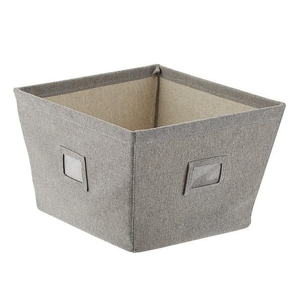 Fabric Open Storage Bin | The Container Store