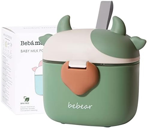 Bebamour Baby Formula Dispenser Portable Travel Milk Powder Formula Container Candy Fruit Snack Stor | Amazon (US)