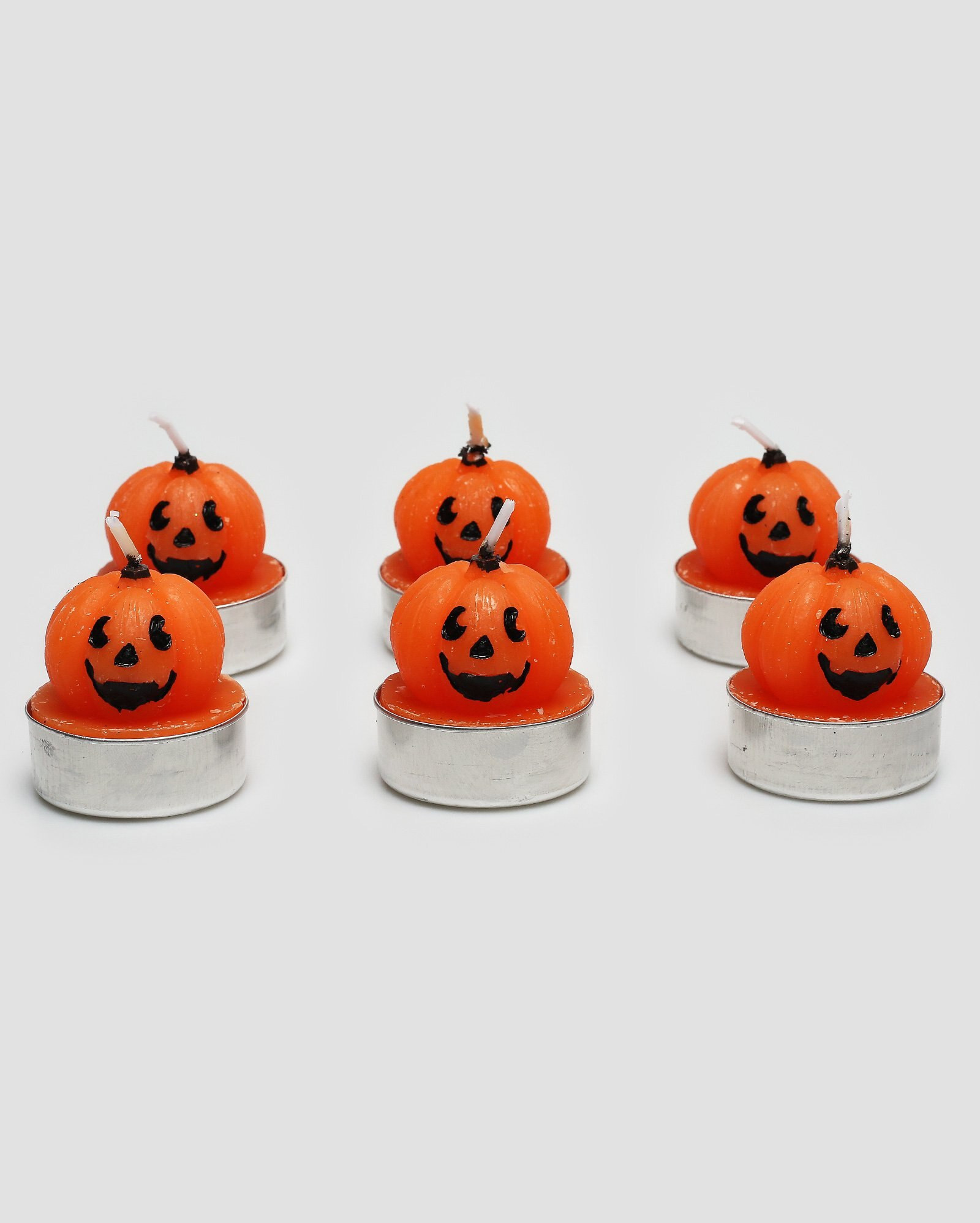 Kit velas abóbora 6 peças laranja | Casa Riachuelo | Riachuelo (BR)