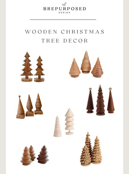 The cutest little wooden Christmas trees to add to your holiday decorating!

#LTKHoliday #LTKhome #LTKSeasonal