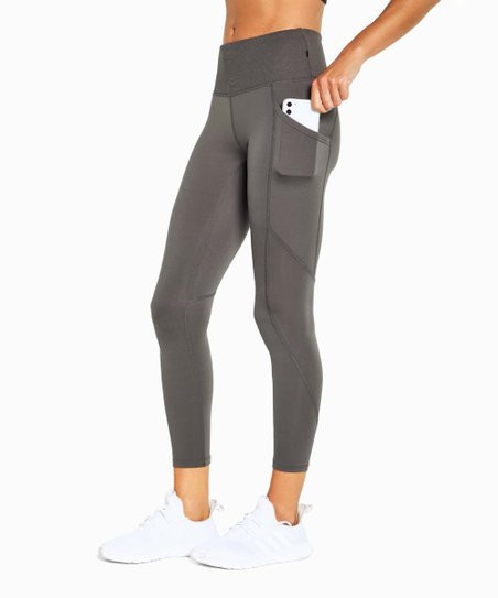 Marika Magnet Sasha Tek Pocket Fleece High-Waist 27'' Leggings - Women | Zulily