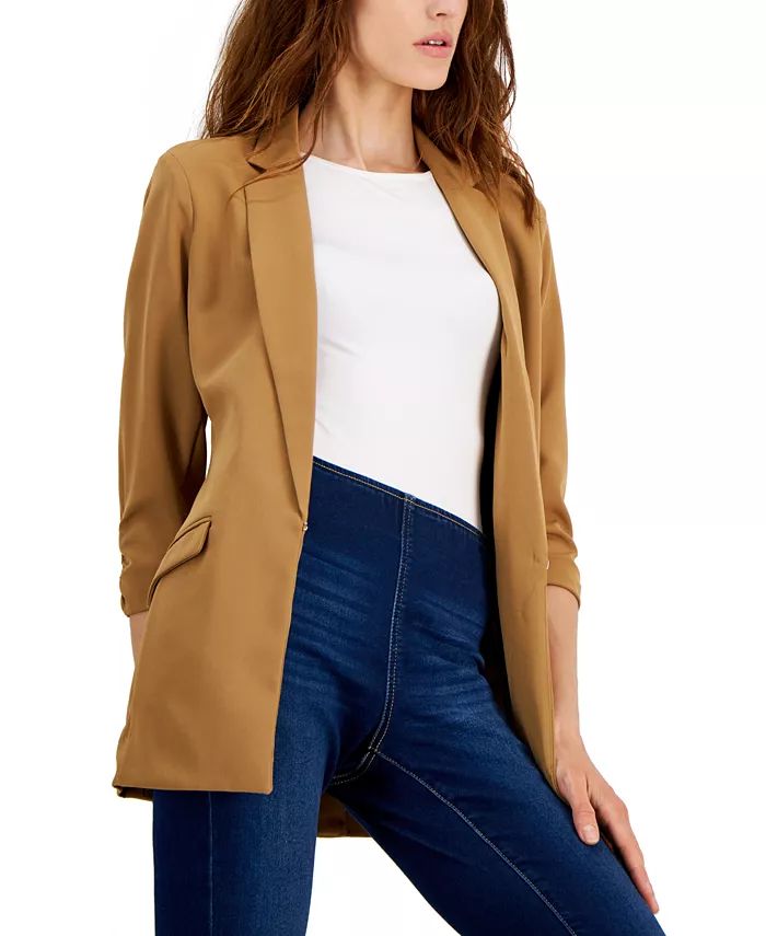 INC International Concepts Women's Menswear Blazer, Created for Macy's & Reviews - Jackets & Blaz... | Macys (US)