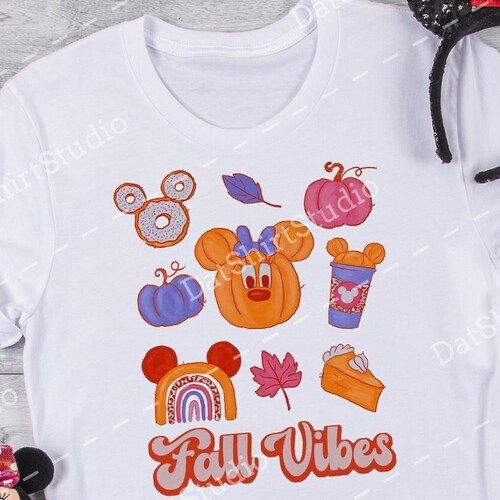 Disney Fall Shirt Disney Vibes Cute Disney Shirt Disney - Etsy | Etsy (US)