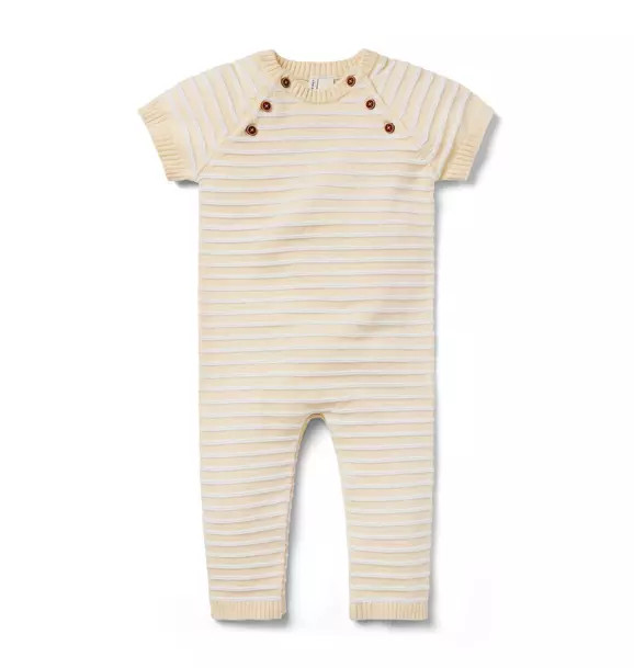 Baby Textured Striped One-Piece | Janie and Jack