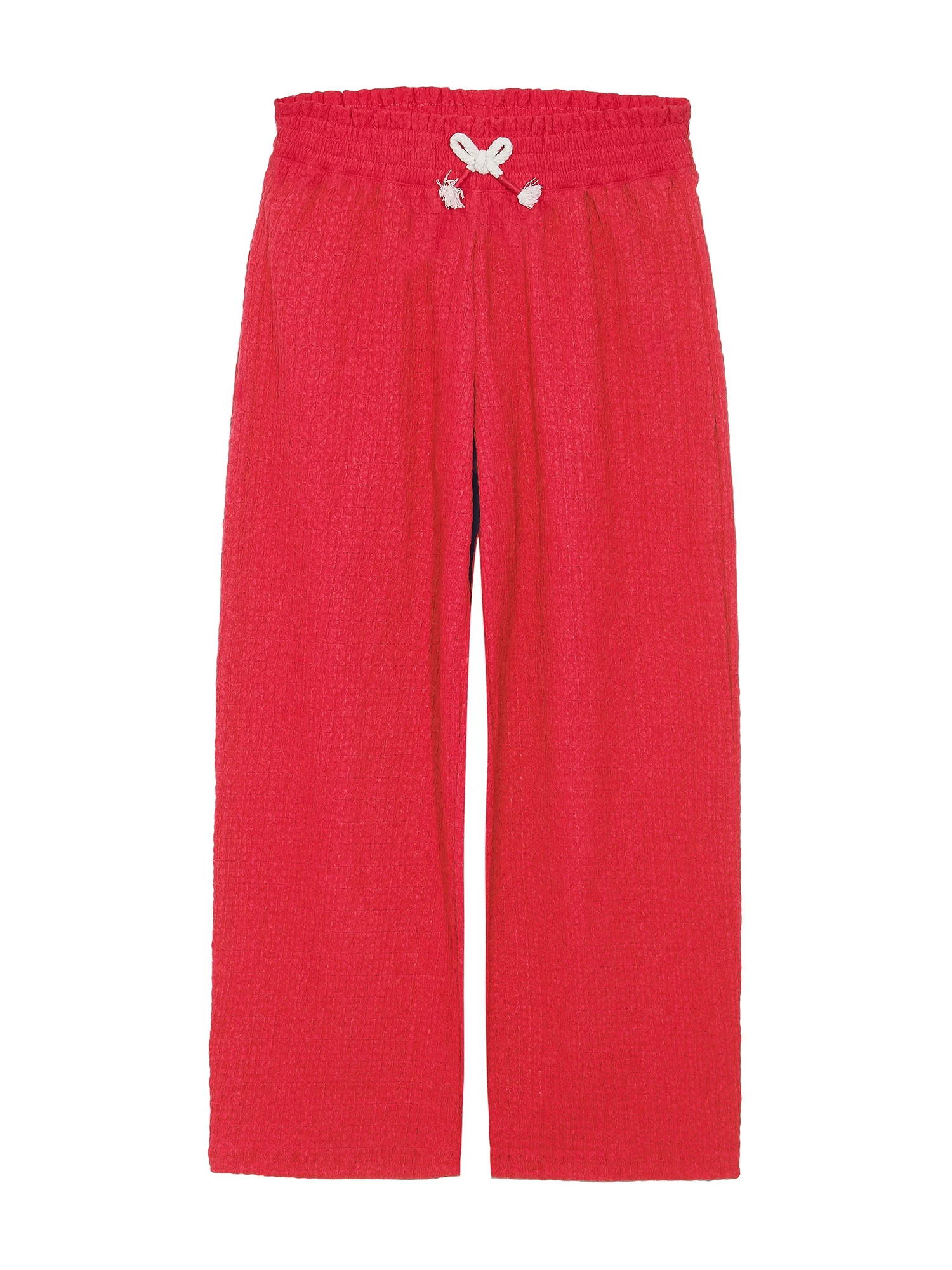 Wonder Nation Girls Smocked Waist Pant, Sizes 4-18 & Plus | Walmart (US)