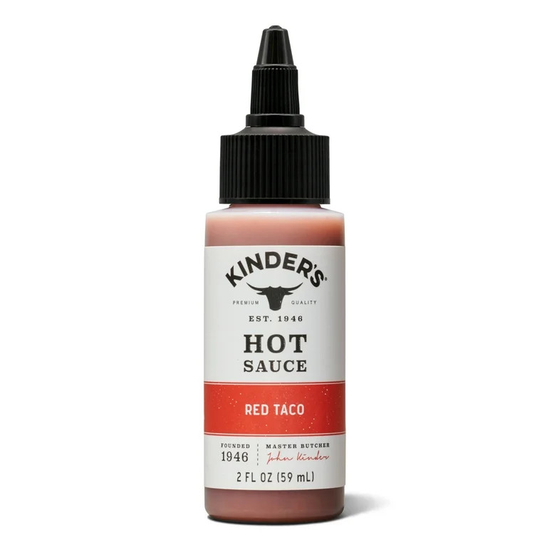 Kinder's Red Taco Sauce Small Bottle, 2 oz - Walmart.com | Walmart (US)