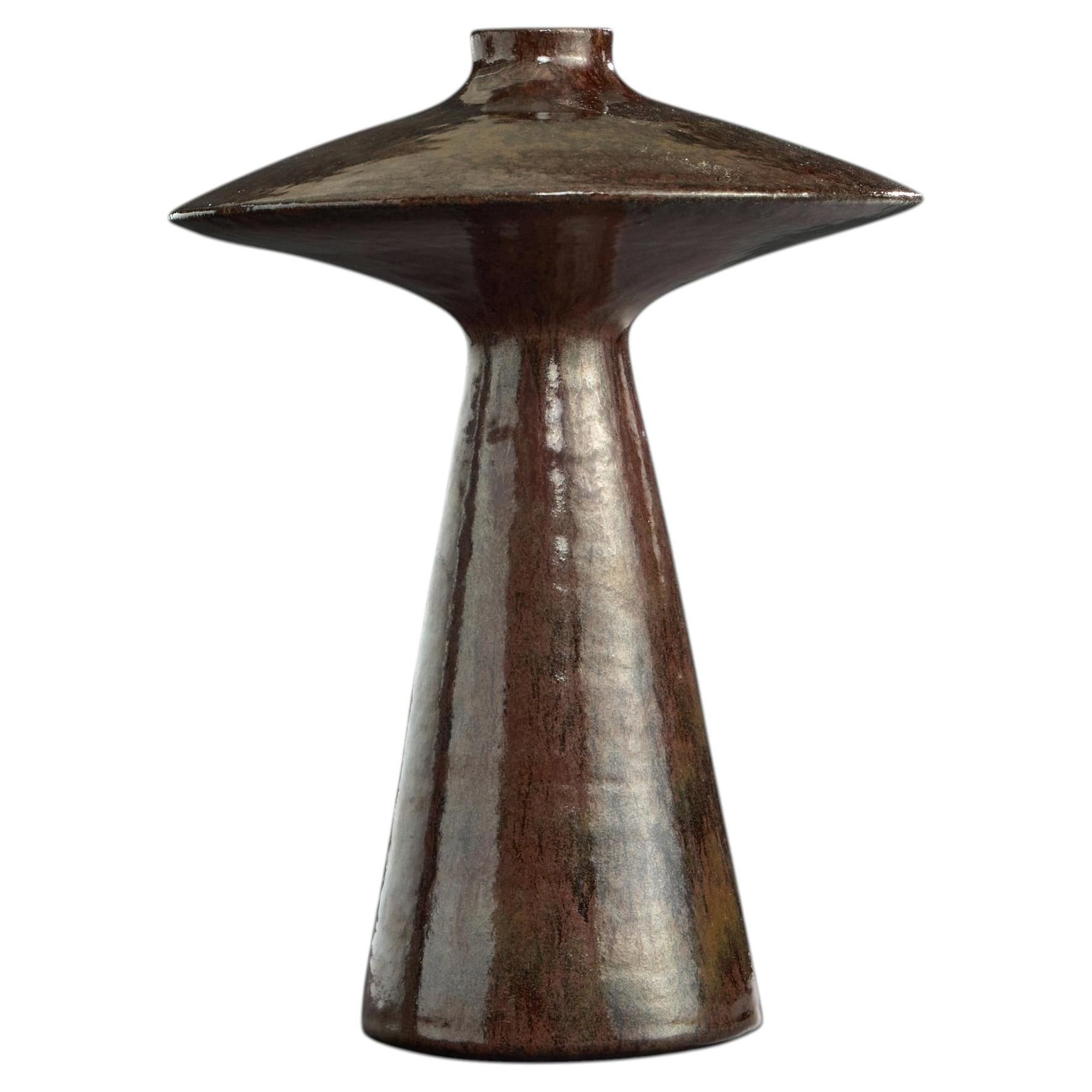 French Designer, Vase, Ceramic, France, 1960s | 1stDibs