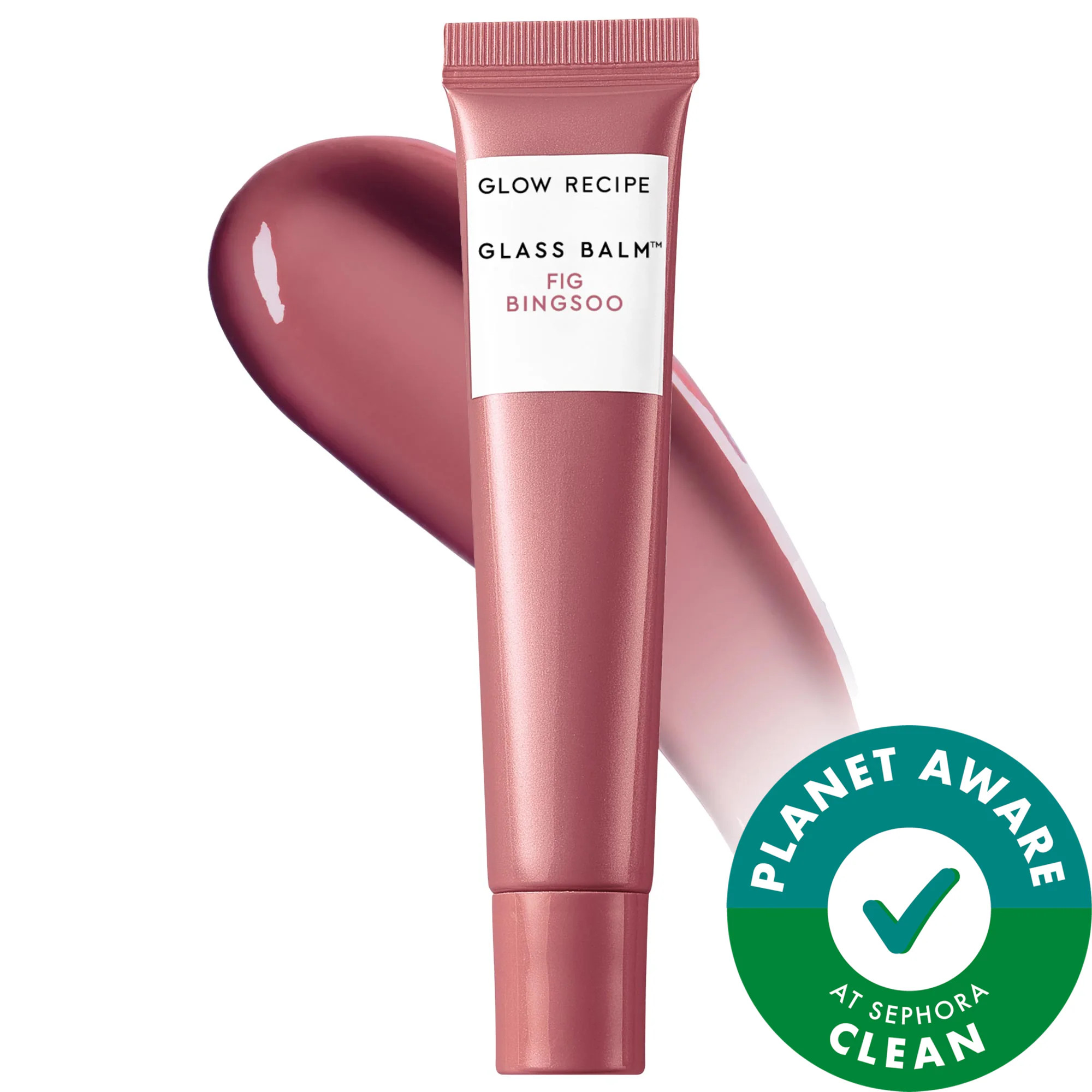 Glow Recipe Glass Balm Lip Treatment for Shine & Hydration Fig Bingsoo 0.52 oz/15 g | Sephora (US)